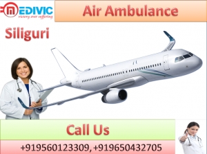 Take Best Medivic Aviation Air Ambulance Service in Siliguri